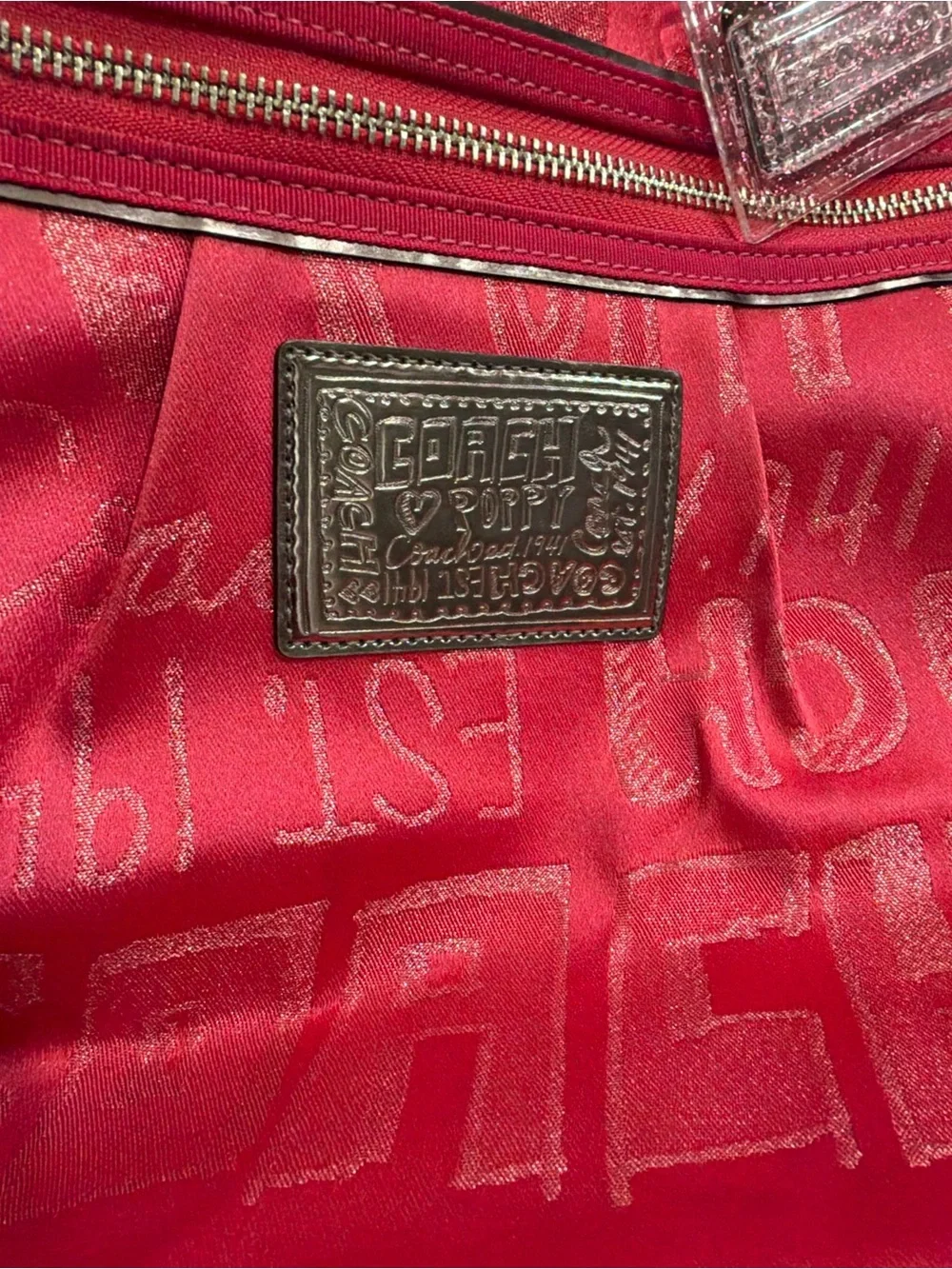 Coach vintage magenta